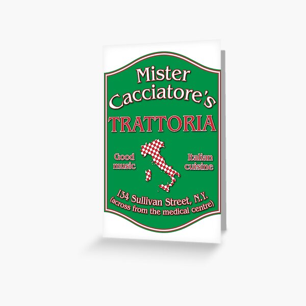 Item preview, Mister Cacciatore's designed and sold by WonderPuss.