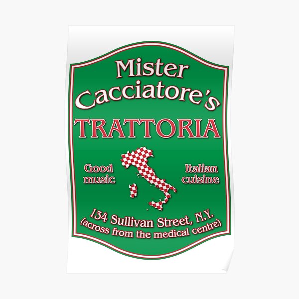 Mister Cacciatore's Poster