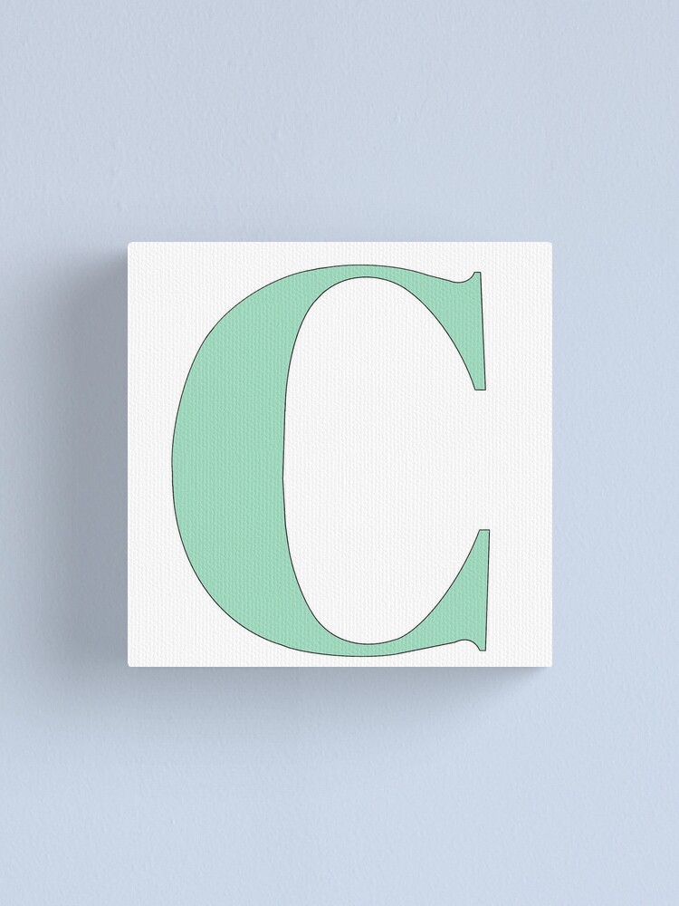 The letter B (Mint Green) Sticker for Sale by drawingbystephx