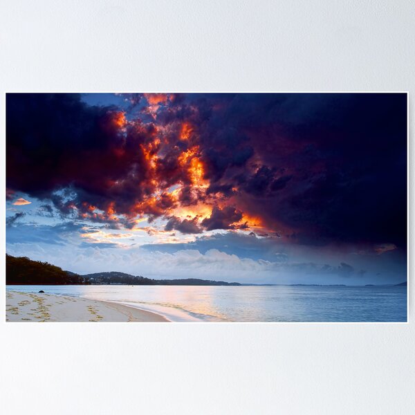 Item preview, Fire In The Sky designed and sold by Centralian Images.