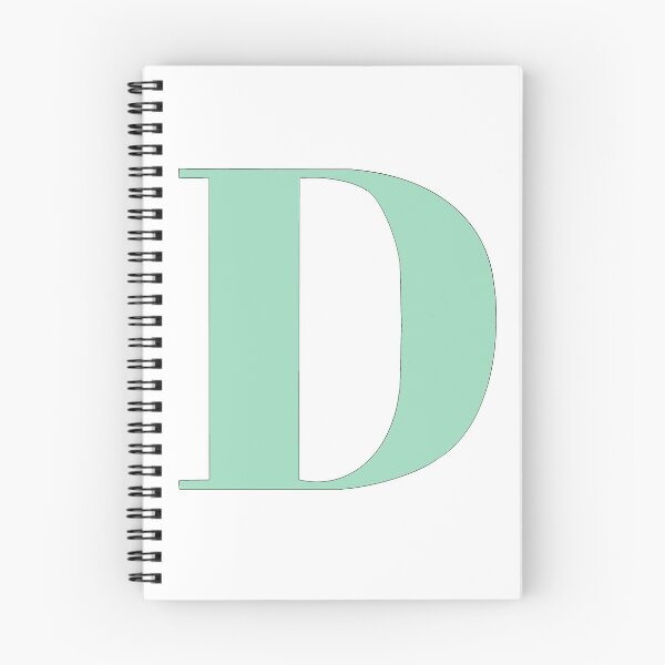 Item preview, The letter D (Mint Green) designed and sold by drawingbystephx.