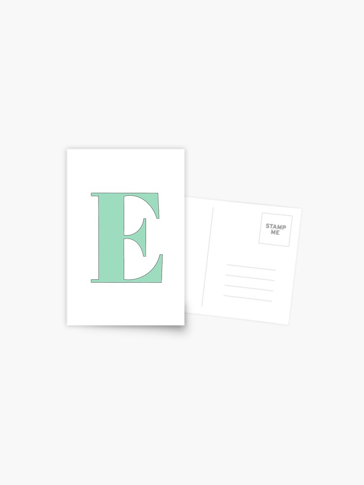 The letter B (Mint Green) Sticker for Sale by drawingbystephx