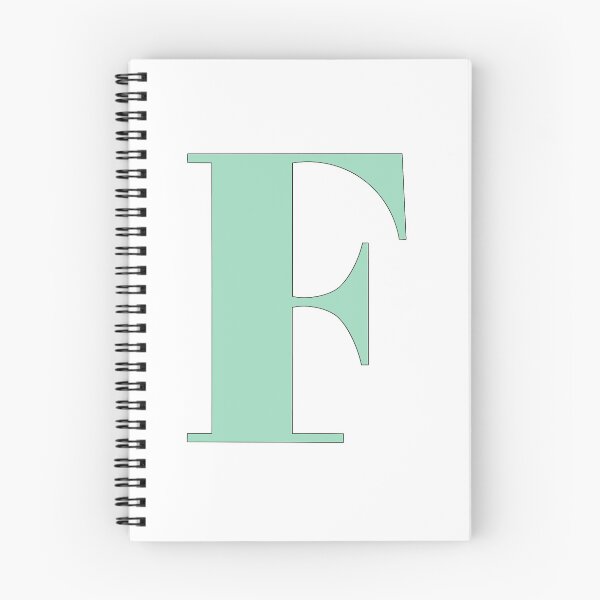 Item preview, The letter F (Mint Green) designed and sold by drawingbystephx.