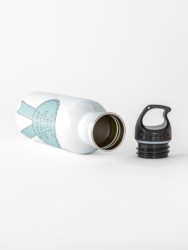 Alternate view of Did The Thing Anyway Water Bottle