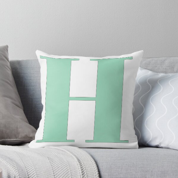 Item preview, The letter H (Mint Green) designed and sold by drawingbystephx.