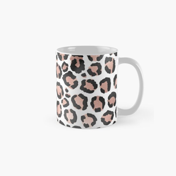 Modern Trendy Leopard Pattern Coffee Mug By Artists Collection