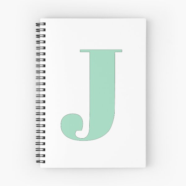 Item preview, The letter J (Mint Green) designed and sold by drawingbystephx.