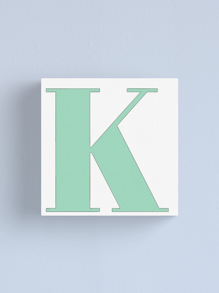 The letter B (Mint Green) Sticker for Sale by drawingbystephx