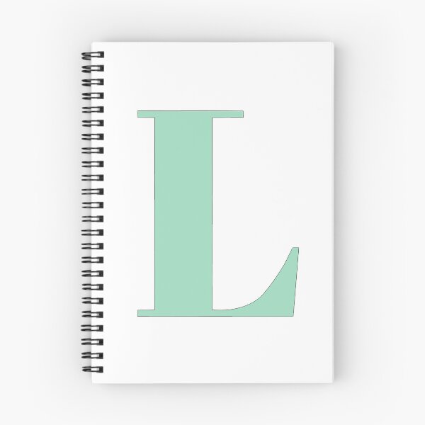 Item preview, The letter L (Mint Green) designed and sold by drawingbystephx.