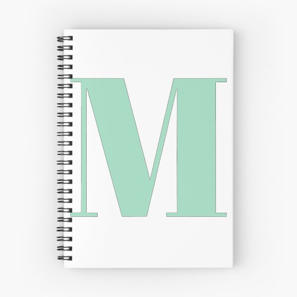 Item preview, The letter M (Mint Green) designed and sold by drawingbystephx.