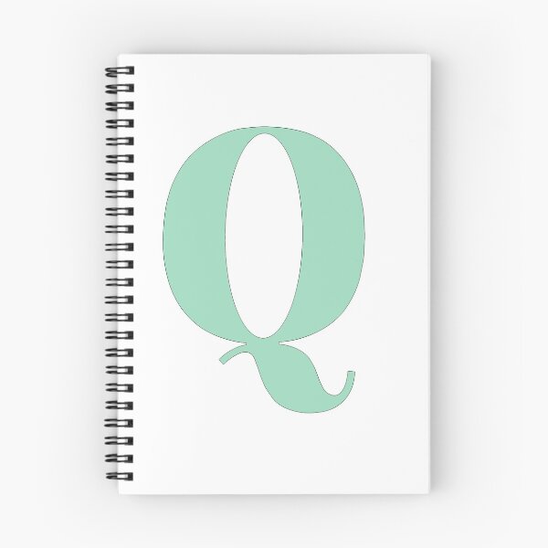 Item preview, The letter Q (Mint Green) designed and sold by drawingbystephx.