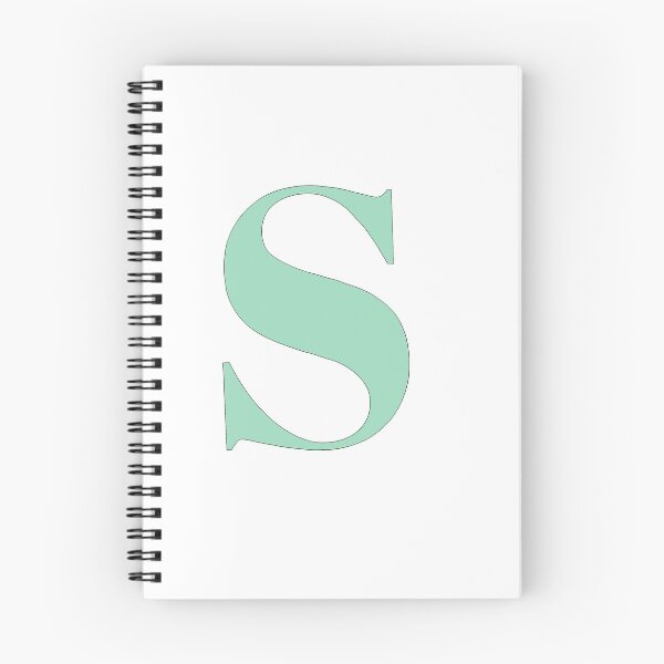 Item preview, The letter S (Mint Green) designed and sold by drawingbystephx.