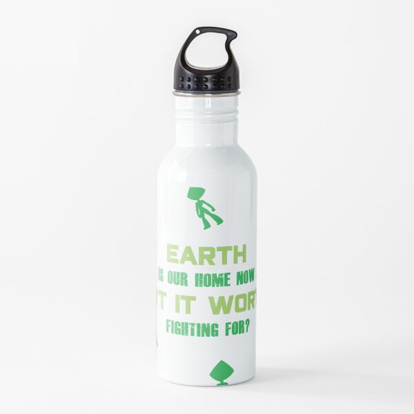 SU Peridot Quote Water Bottle