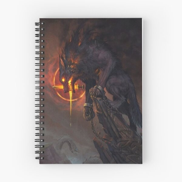 Item preview, Fenris Wolf Observing Ragnarok designed and sold by AceSoulChance.