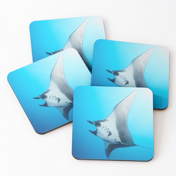 Item preview, Giant manta ray in the blue designed and sold by Natalia Pryanishnikova.