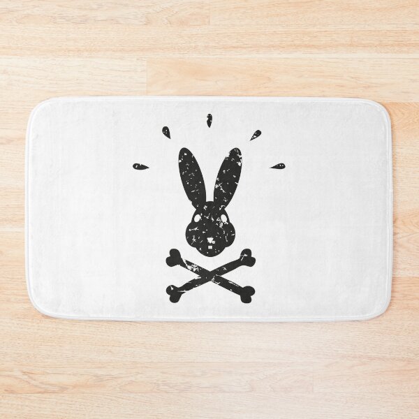 Item preview, Pirate-Rabbit, Easter Bunny, Wild Rabbit, black designed and sold by un-artiges.