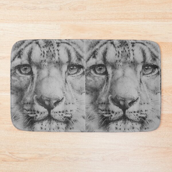 Item preview, Engrossed Snow Leopard designed and sold by BarbBarcikKeith.