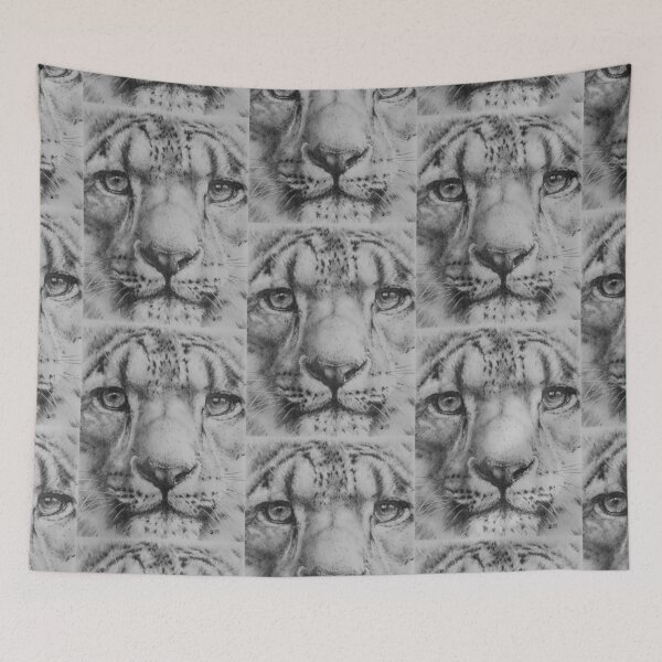 Item preview, Engrossed Snow Leopard designed and sold by BarbBarcikKeith.