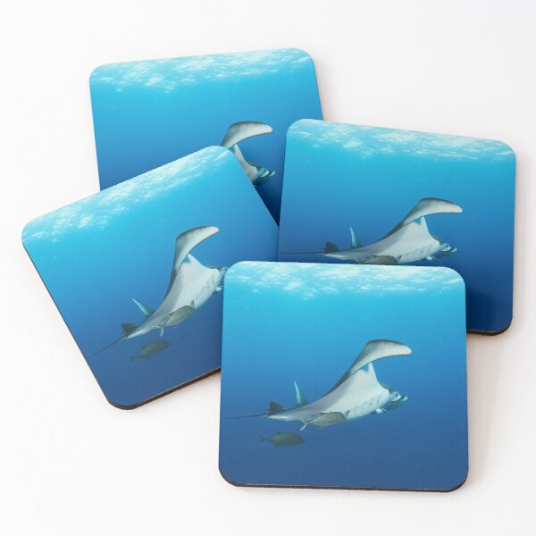 Item preview, Giant manta ray in the blue designed and sold by Natalia Pryanishnikova.