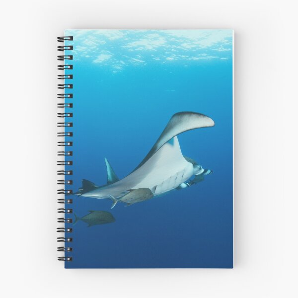 Item preview, Giant manta ray in the blue designed and sold by Natalia Pryanishnikova.