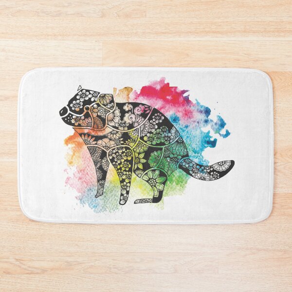 Item preview, Tasmanian Devil over Watercolour Splash designed and sold by doodlesbydodo.