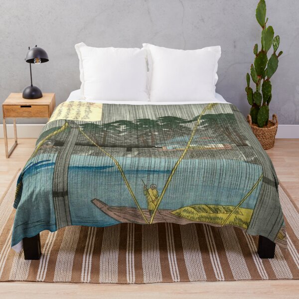Item preview, Hasegawa Sadanobu - View of the Mouth of the Aji River designed and sold by ArtExpression.