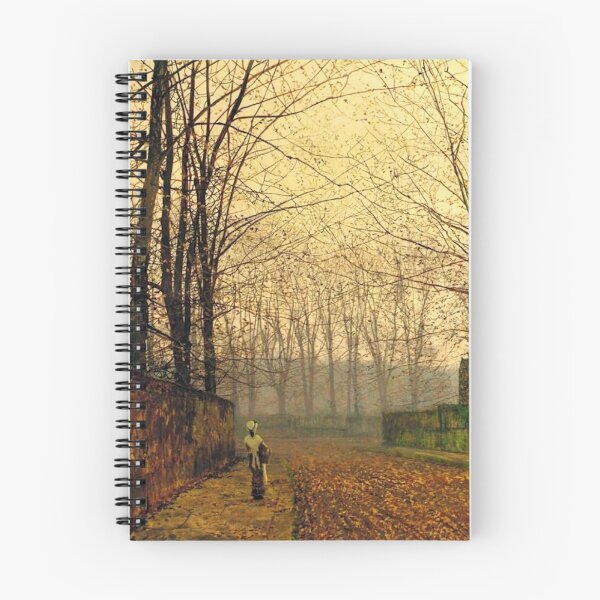 Item preview, John Atkinson Grimshaw - November Morning - 1883 designed and sold by ArtExpression.
