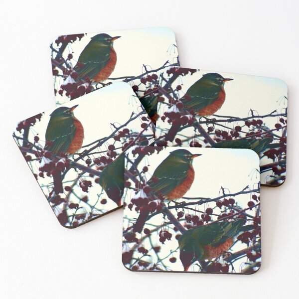 Item preview, Winter Robins designed and sold by ALifeSavored.