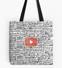 Youtube Tote Bag