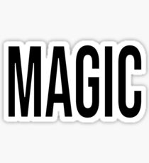 Pegatina Disfraz de Halloween mínimo, magia negra