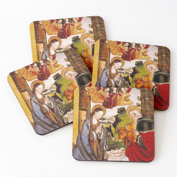 Item preview, Birth of Christ - Pedro Berruguete - 15th Century designed and sold by CrankyOldDude.