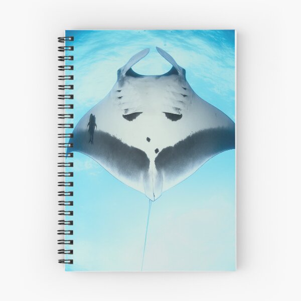 Item preview, Giant manta ray in the blue designed and sold by Natalia Pryanishnikova.