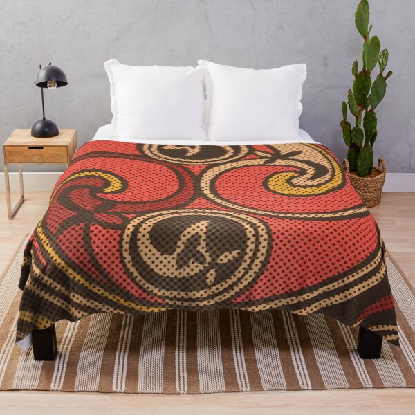 Artikelvorschau, Einzigartige Blumenkreislöcher Design Wandkunst Tapete entworfen und verkauft von Kam-designs.