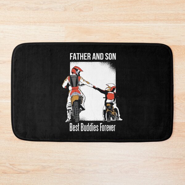 Item preview, Father and son motorcycle buddies designed and sold by GoodQuality.
