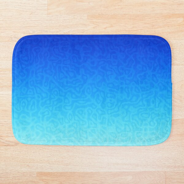 Brash & Sassy Blue Bath Mat