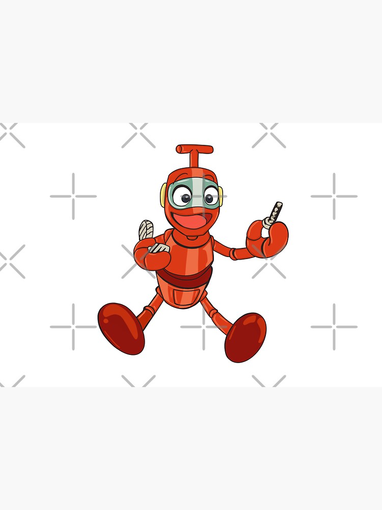 Nono the little robot, character of Ulysse 31 by MimieTrouvetou