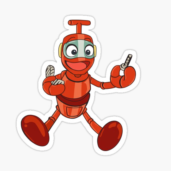 Nono the little robot, character of Ulysse 31 Sticker