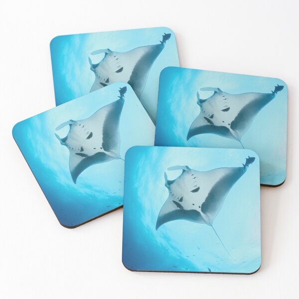 Item preview, Giant manta ray in the blue designed and sold by Natalia Pryanishnikova.