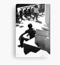 Bicycles Metal Print