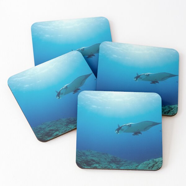 Item preview, Giant manta ray in the blue designed and sold by Natalia Pryanishnikova.