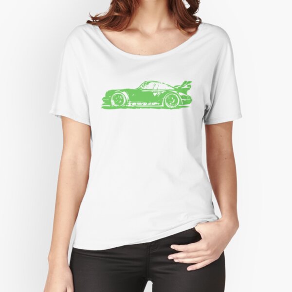 Green Porsche 911 Relaxed Fit T-Shirt