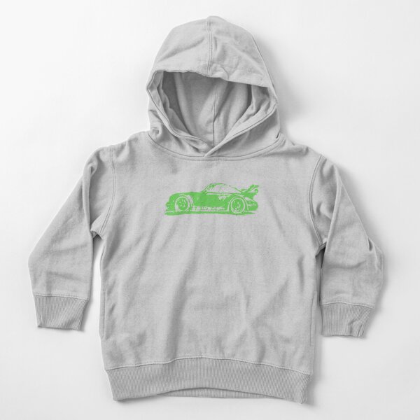 Green Porsche 911 Toddler Pullover Hoodie