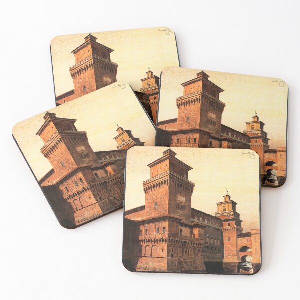 Item preview, FERRARA Northern Italy For Holidays ENIT Advertisement Vintage Travel designed and sold by retroposters.