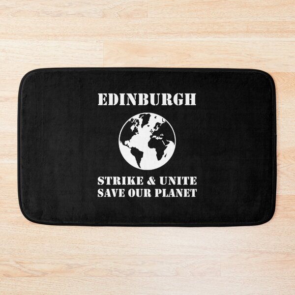 Item preview, EDINBURGH YOUNG CLIMATE STRIKERS SAVE OUR PLANET (W) designed and sold by PoshJocks.
