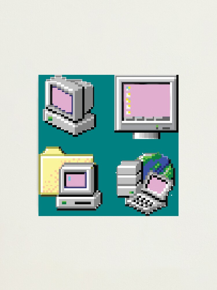 Biểu tượng màn hình chính Windows 98 màu hồng trên nền xanh cổ điển, đó chính là biểu tượng đã tạo nên thương hiệu của Windows năm xưa. Hãy đắm mình trong những hồi ức tuổi thơ và khám phá tinh túy của thiết kế Windows cổ điển.