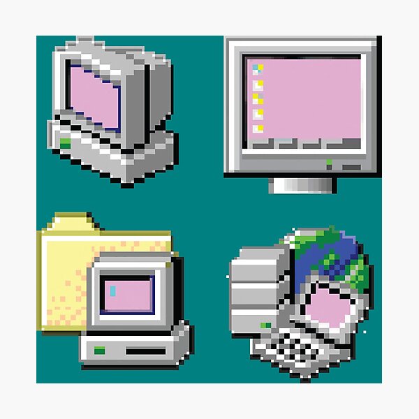 Bộ biểu tượng màu hồng Windows 98 trên nền xanh lá cổ điển sẽ đưa bạn trở lại ký ức tựa như thời gian đã lặng im. Bức hình đầy màu sắc và tươi tắn với biểu tượng hồng đáng yêu sẽ gợi lên cho bạn cảm giác vui vẻ và trẻ trung. Hãy cùng đắm chìm trong bộ biểu tượng này!