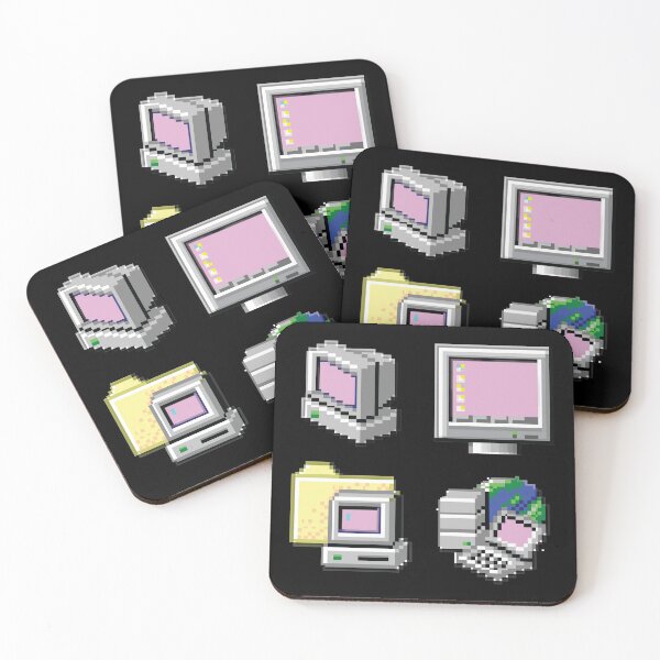 Item preview, Pink Windows 98 Desktop Icons Set designed and sold by eliza-beth-.