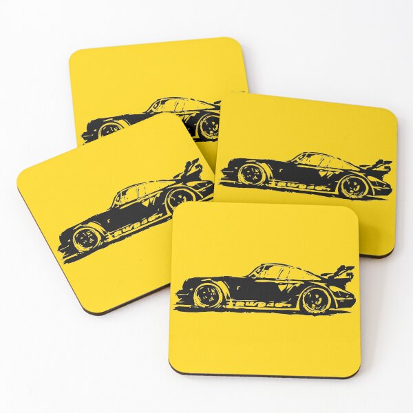 Porsche 911 Coasters (Set of 4)