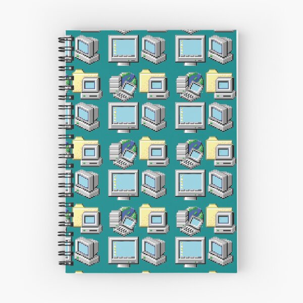 Item preview, Blue Windows 98 Desktop Icons Set Classic Green Background designed and sold by eliza-beth-.