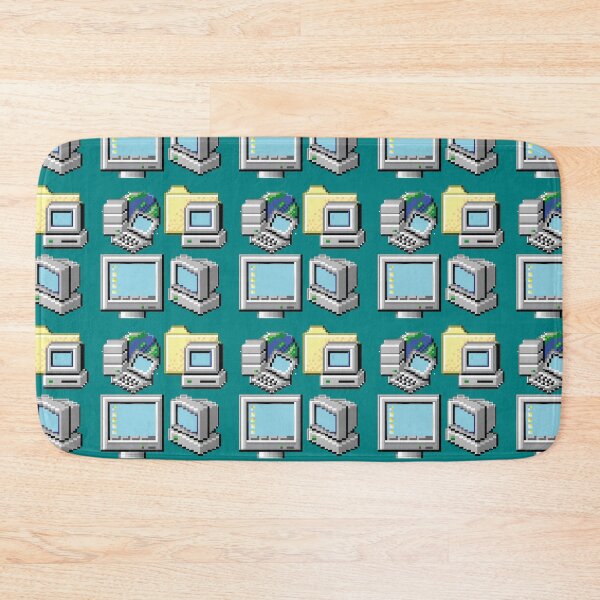 Item preview, Blue Windows 98 Desktop Icons Set Classic Green Background designed and sold by eliza-beth-.